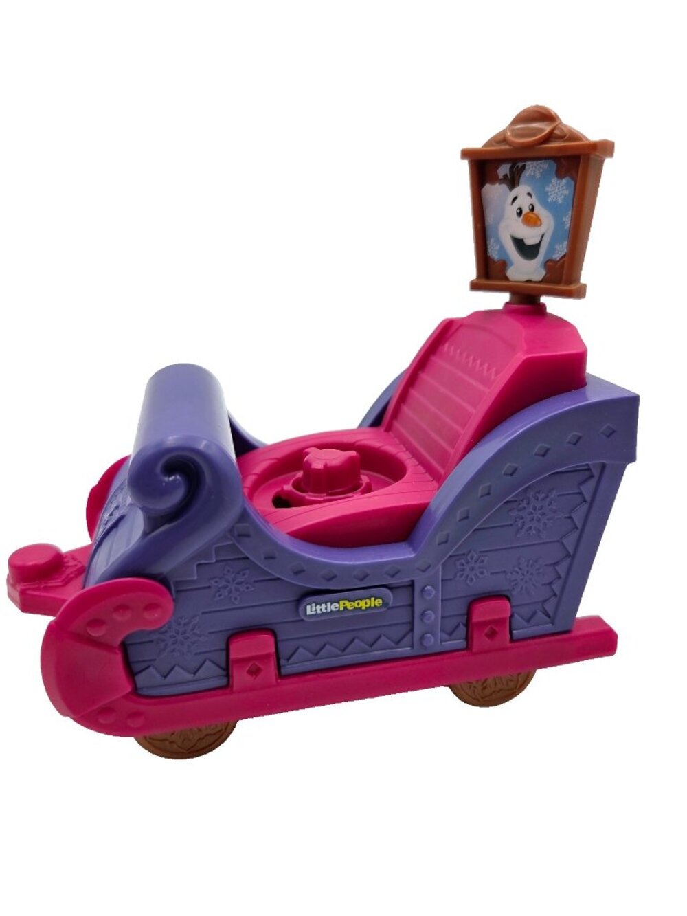 Fisher Price Little People Disney Frozen Anna Sleigh Princess Parade Float Read